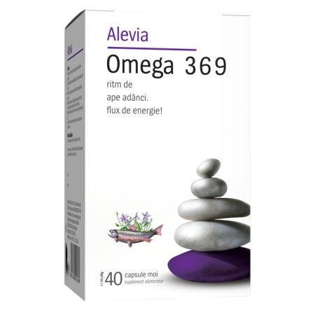 Omega 3 6 9, 40 comprimate, Alevia