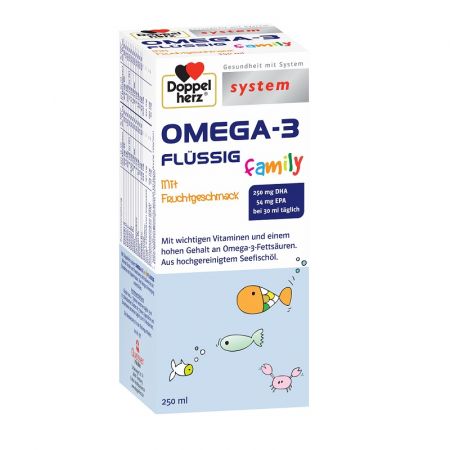 Sirop Omega 3 Family, 250 ml, Doppelherz