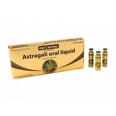 Astragali oral lichid, 10 fiole, Only Natural