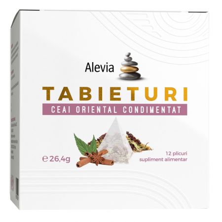Ceai oriental condimentat Tabieturi , 12 plicuri, Alevia
