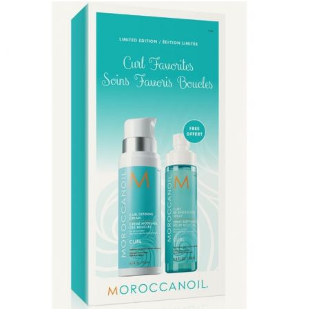 Pachet Crema moroccanoil pentru definirea buclelor, 250 ml + Spray Curl Re-Energizing, 160 ml, Moroccanoil 