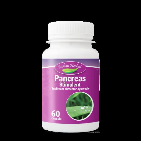 Pancreas Stimulent, 60 capsule, Indian Herbal
