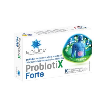 Probiotix Forte, 10 capsule - Helcor