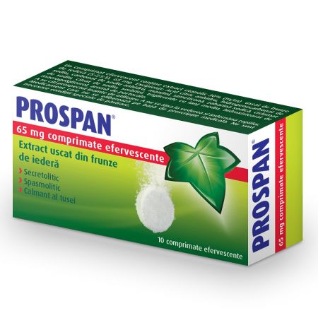 Prospan, 65 mg, 10 comprimate efervescente, Engelhard Arzneimittel