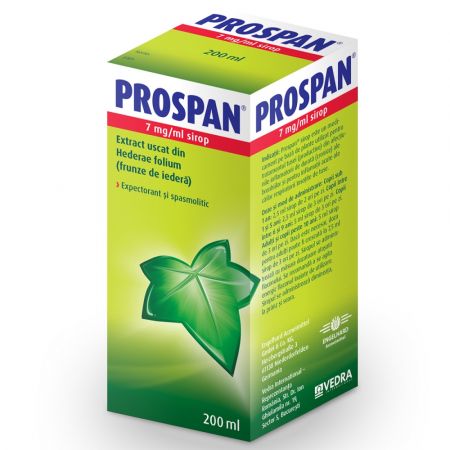 Prospan sirop, 7 mg/ml, 200 ml, Engelhard Arznemittel