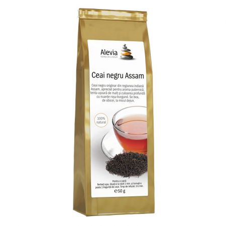 Ceai negru Assam, 50 g, Alevia