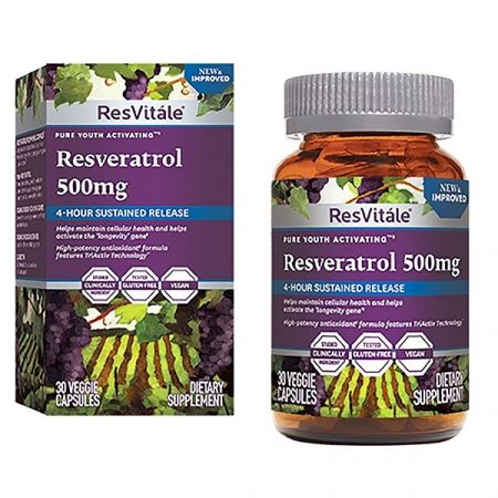 Resveratrol 500 mg (446703), 30 capsule - ResVitale