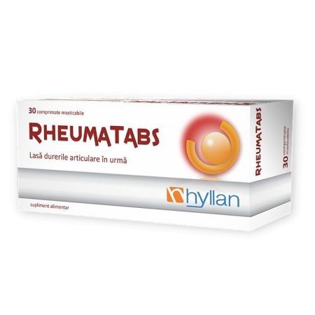 Rheumatabs, 30 comprimate masticabile, Hyllan