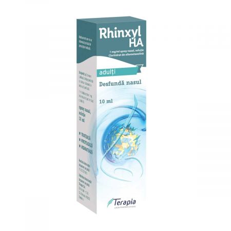 Rhinxyl Ha picaturi adulti, 1 mg/ml, 10 ml, Terapia