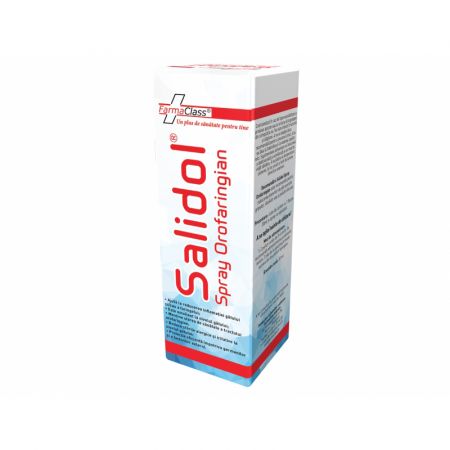 Salidol spray orofaringian, 30 ml - FarmaClass
