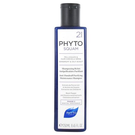 Sampon antimatreata purifiant pentru par gras Phytosquam, 250 ml, Phyto