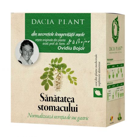 Ceai din plante medicinale Sanatatea stomacului, 50 g - Dacia Plant