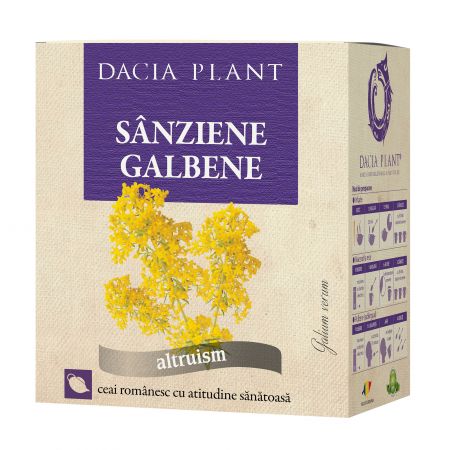 Ceai Sanziene Galbene, 50 g - Dacia Plant