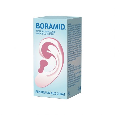 Solutie auriculara Boramid, 10 ml, Biofarm