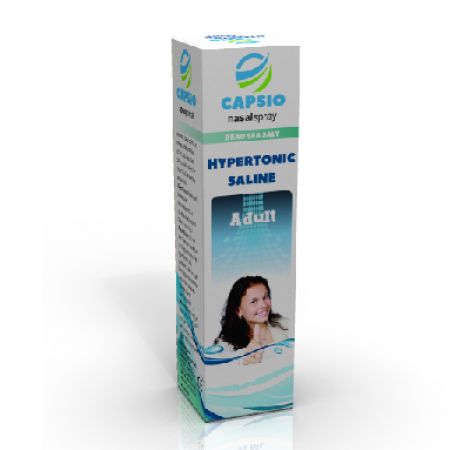 Solutie salina hipertona pentru adulti Capsio, 30 ml, Global Research