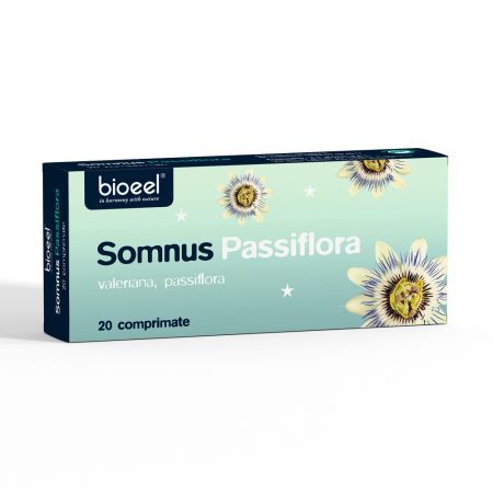 Somnus Passiflora, 20 comprimate - Bioeel