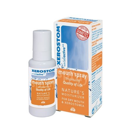 Spray de gura Xerostom, 15 ml, Biocosmetics