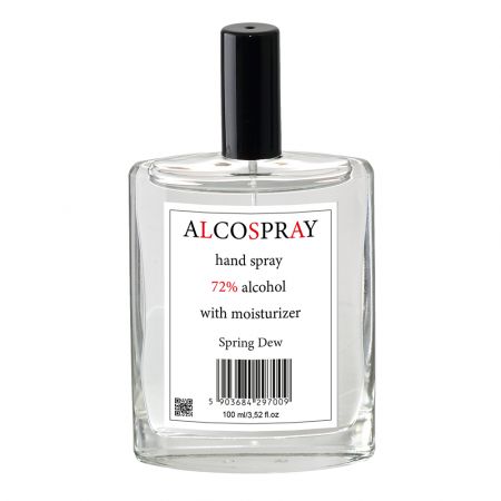 Spray de maini igienizant cu 72% alcool Alcospray, 100 ml, Khap