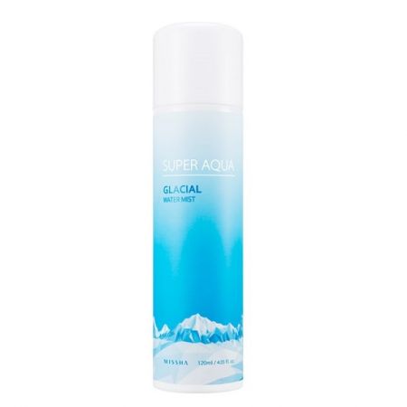 Spray facial cu efect calmant si 94% apa glaciara, 120ml, Missha