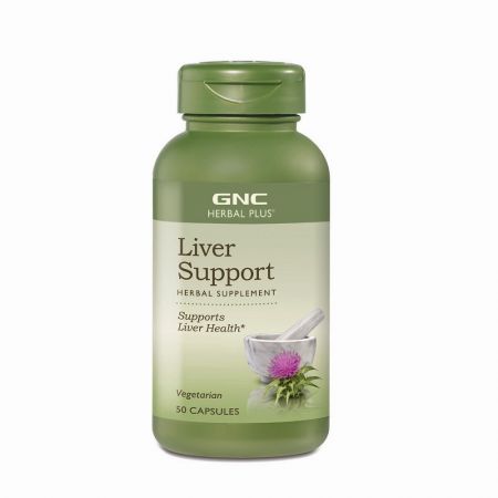 Liver Support (198912) Herbal Plus, 50 capsule - GNC