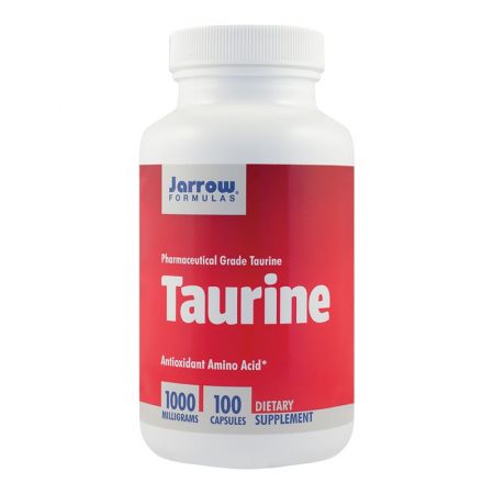 Taurine 1000 mg, Antioxidant Amino Acid Jarrow Formulas, 100 capsule - Secom