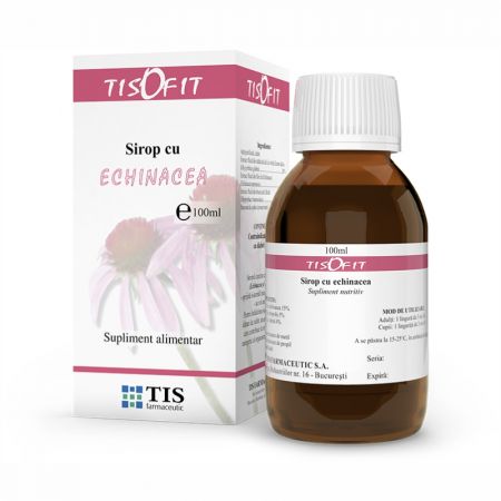 Sirop cu Echinacea Tisofit, 100 ml, Tis Farmaceutic