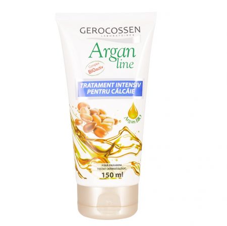 Tratament intensiv calcaie cu ulei de argan si ureee 10% Argan Line, 150 ml - Gerocossen