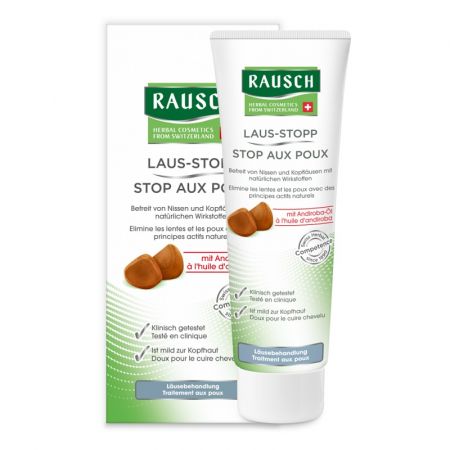 Tratament natural Stop paduchilor, 125 ml, Rausch