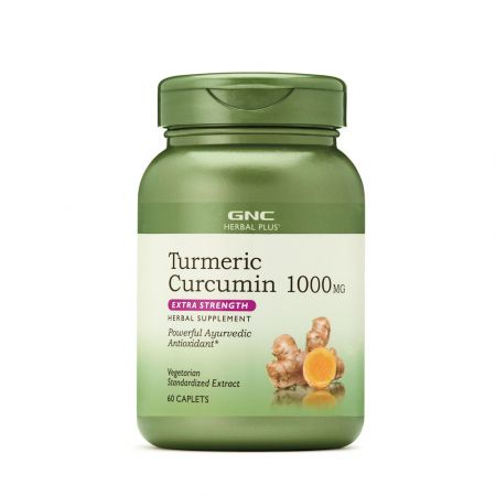 Turmeric Curcumin 1000 mg Herbal Plus (189704), 60 tablete - GNC