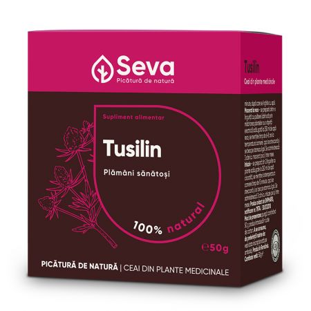 Ceai din plante medicinale Tusilin, 50 g, Seva
