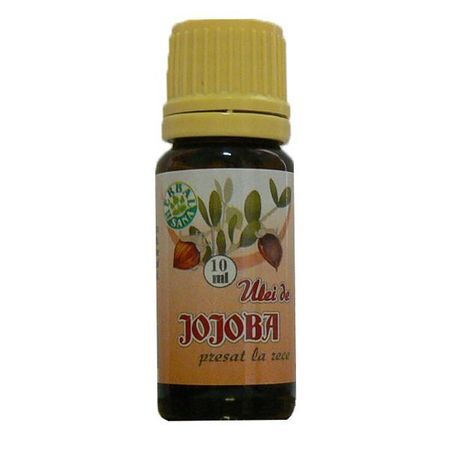 Ulei de Jojoba presat la rece, 10 ml, Herbavit