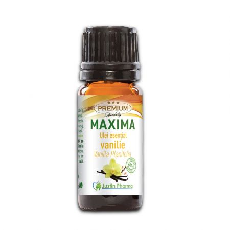 Ulei esential de vanilie, 10 ml, Justin Pharma