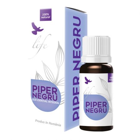 Ulei volatil de Piper Negru, 10 ml, Dvr Pharma