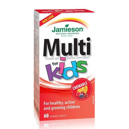 satisfaction Christ hide Vitamine si minerale pentru copii Multi Kids, 60 comprimate : Farmacia Tei  online