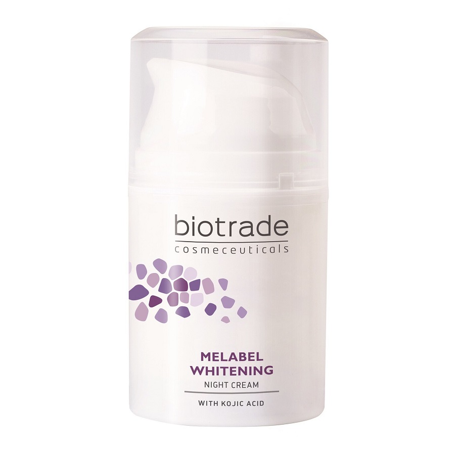 Crema depigmentanta de noapte Melabel Whitening, 50 ml, Biotrad