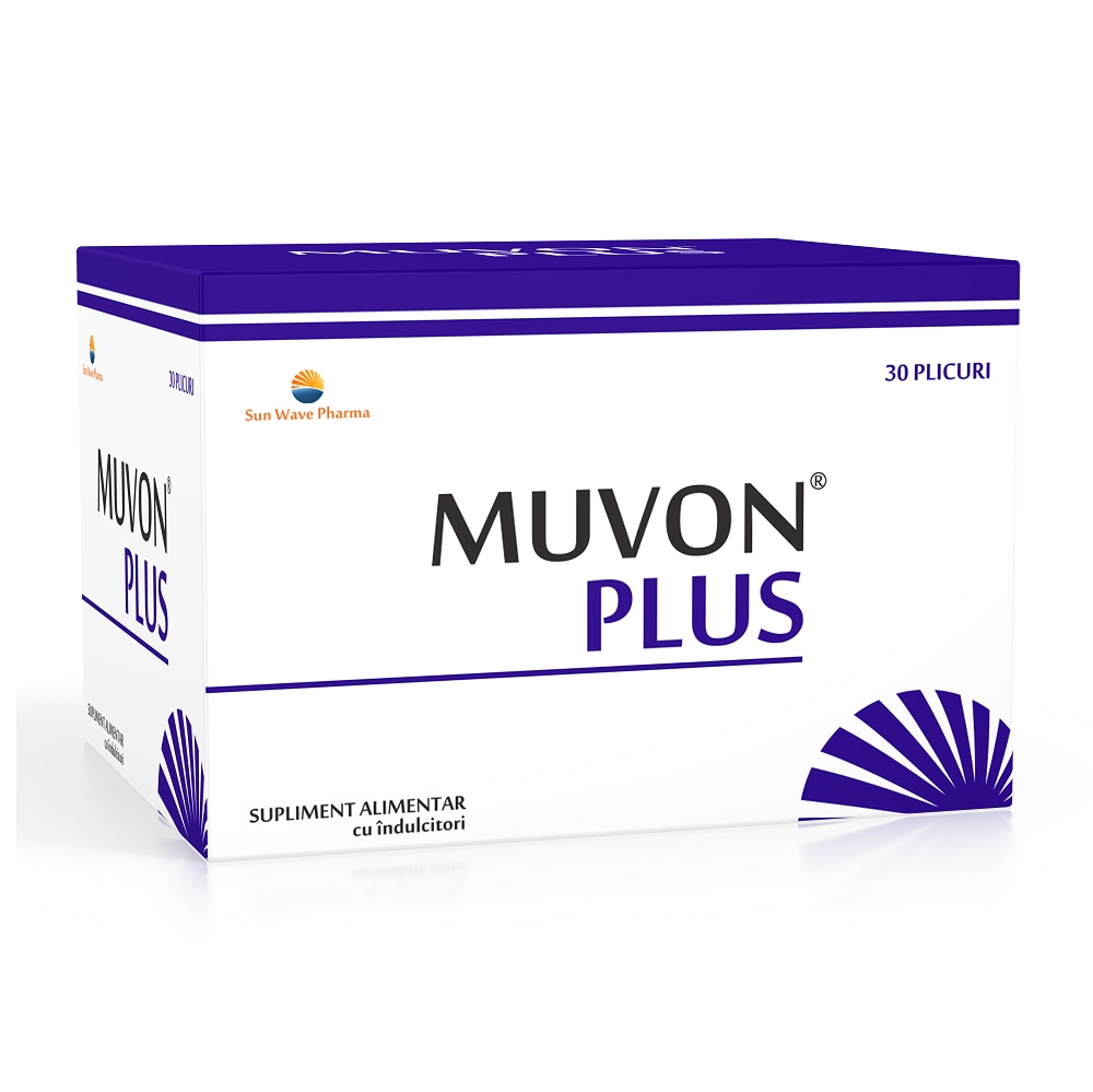 Muvon, 30 plicuri, Sun Wave Pharma : Farmacia Tei online