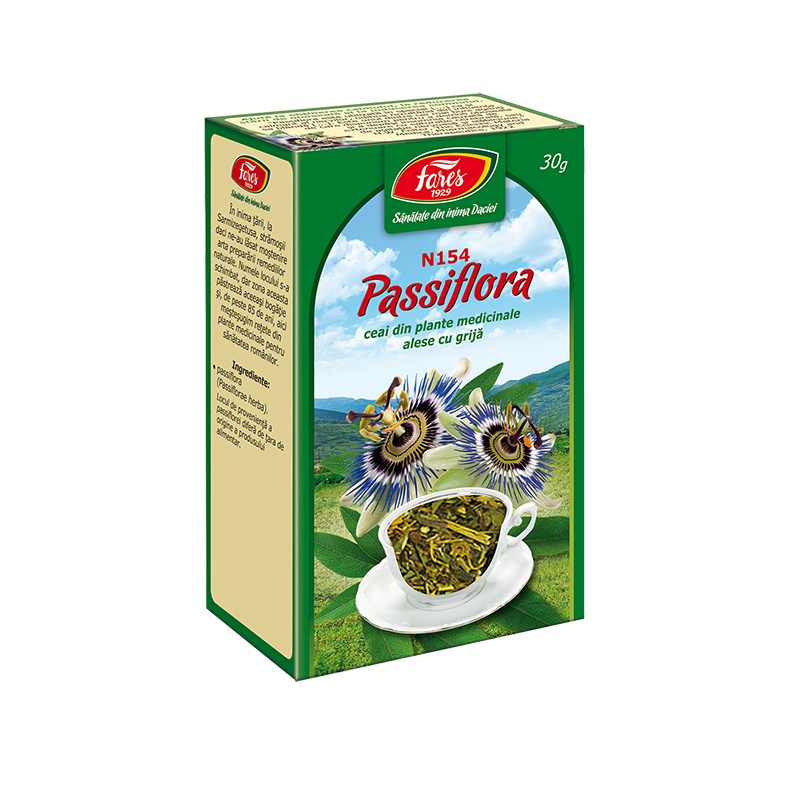 Ceai Passiflora, N154, 30 g, Fares