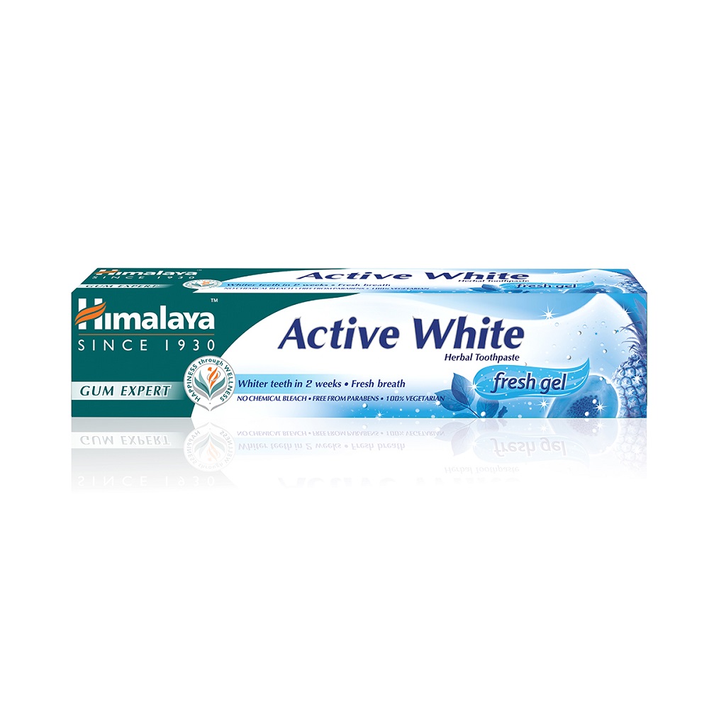 Pasta de dinti Active White, 75 ml, Himalaya