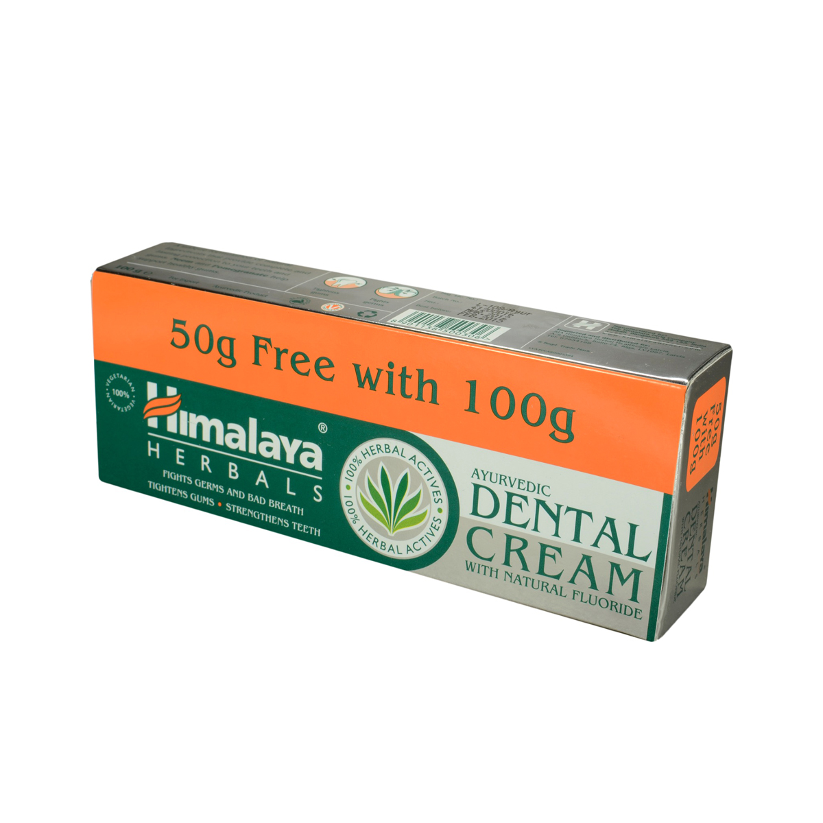 Pasta de dinti Ayurvedic Dental Cream, 100g + 50g, Himalaya