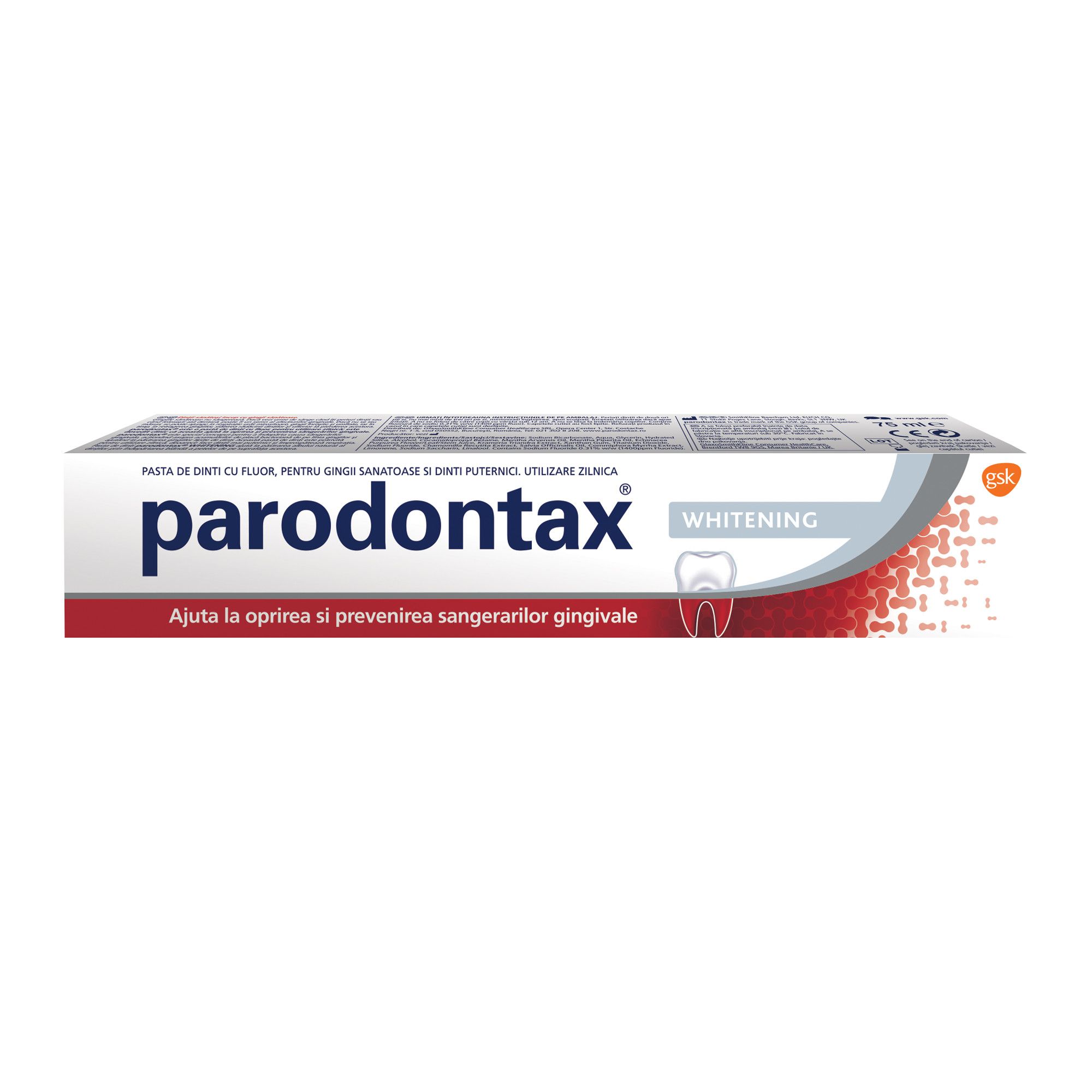 Pasta de dinti Gentle Whitening Parodontax, 75 ml, Gsk