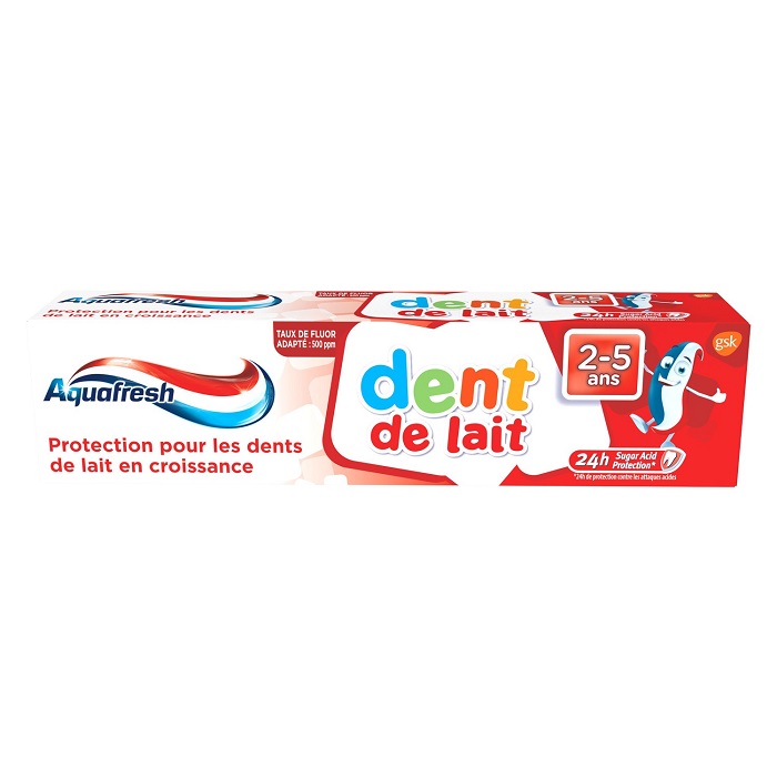 Pasta de dinti pentru copii 2-5 ani Aquafresh, 50 ml, Gsk