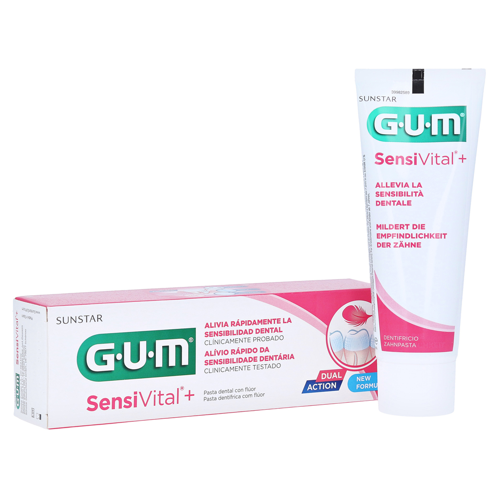 Pasta de dinti Sensivital, 75 ml, Sunstar Gum