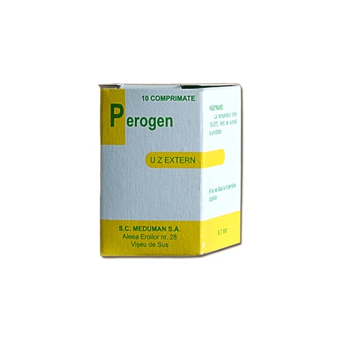 Perogen, 10 comprimate, Meduman