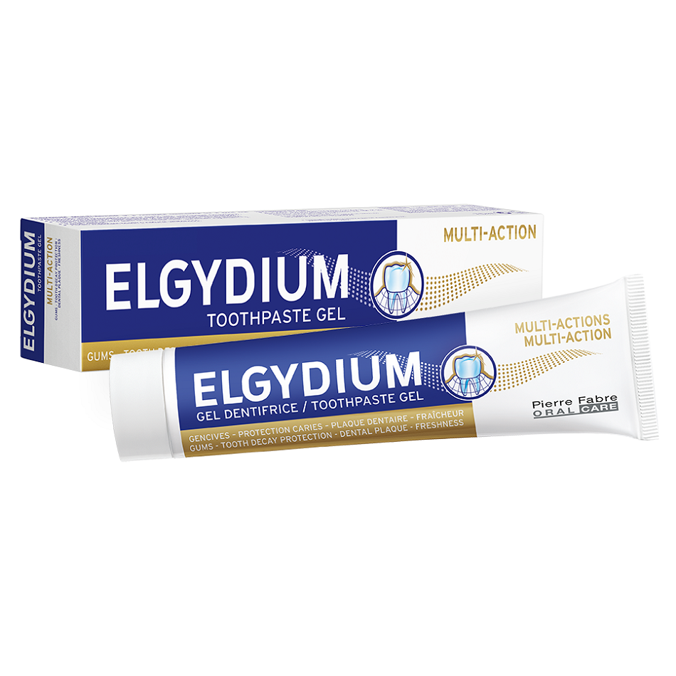 Pasta de dinti cu beneficii multiple Multi Action, 75 ml, Elgydium