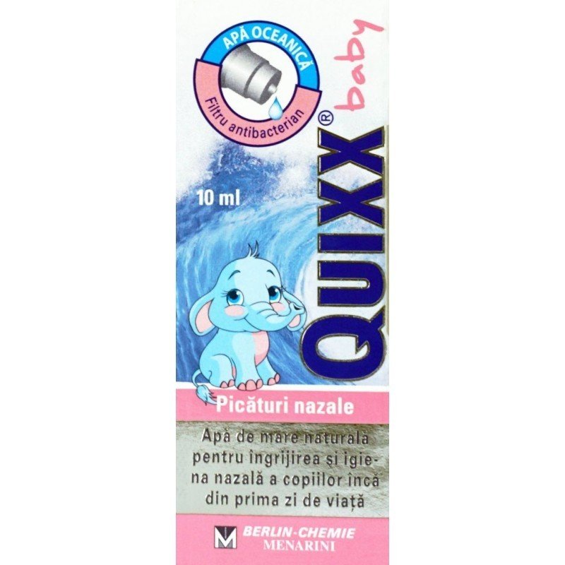 Picaturi nazale Quixx Baby, 10 ml, Berlin-Chemie Ag