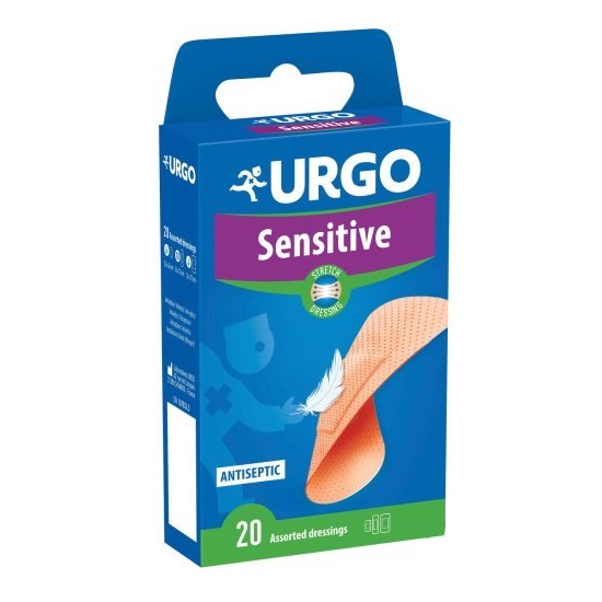 Plasturi Sensitive, 20 bucati, Urgo