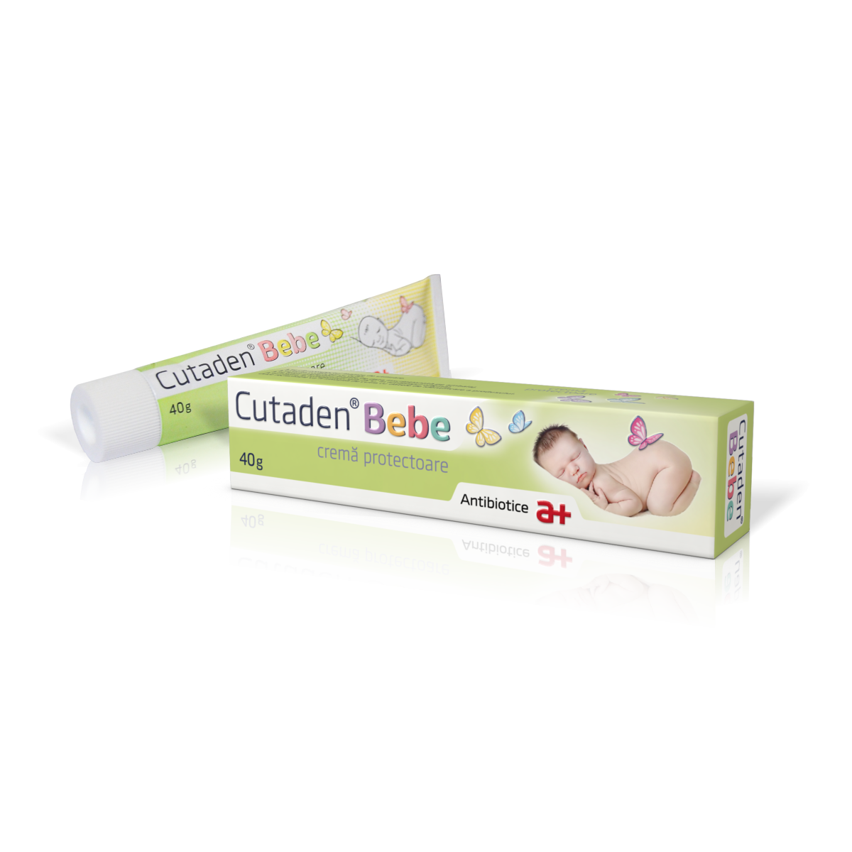 Cutaden Bebe, crema protectoare, 40 g, Antibiotice SA