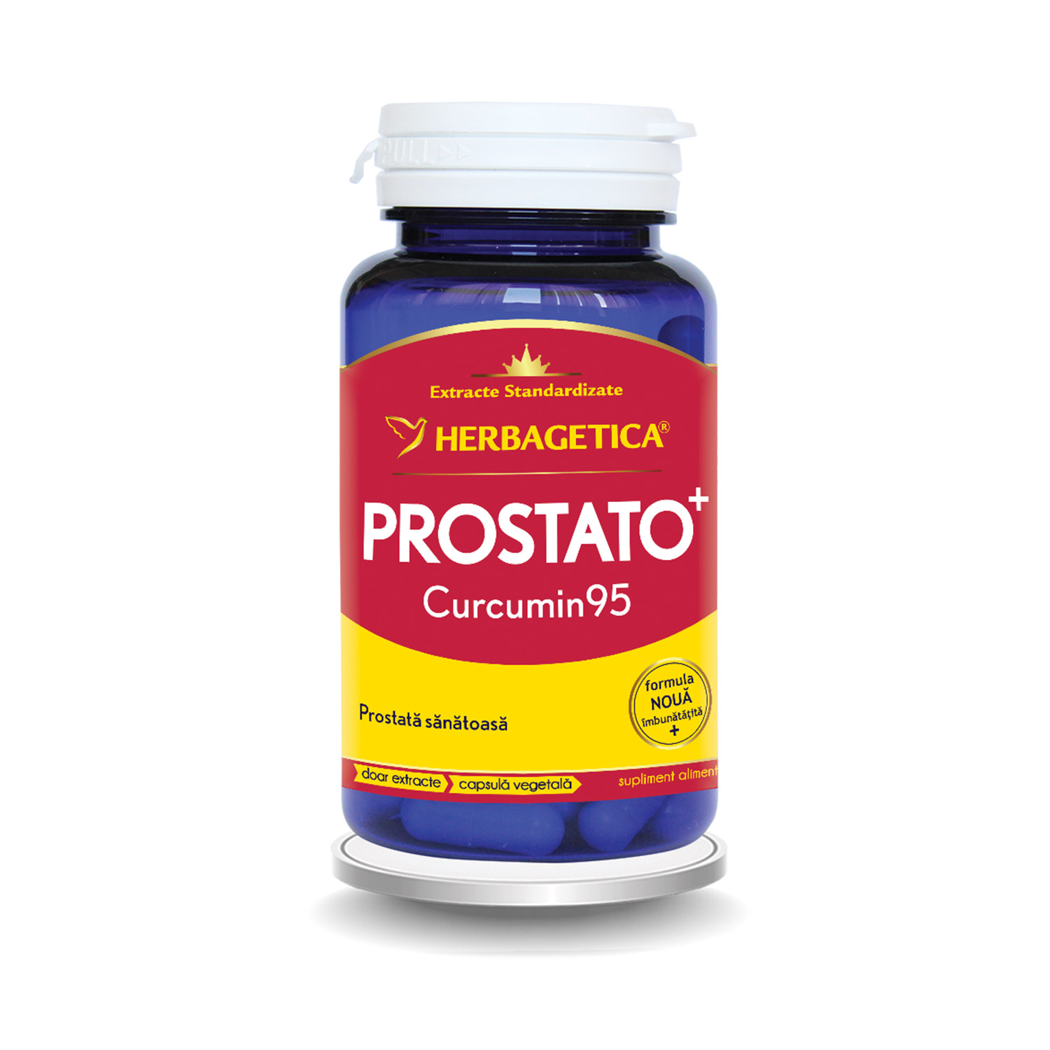 Prostato Curcumin 95 - Herbagetica, 60 capsule (Pentru prostata) - sanatateeuropeana.ro