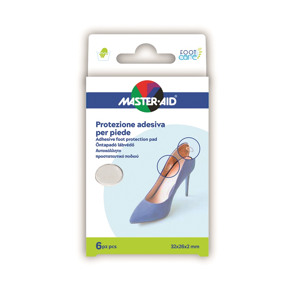Protectia adeziva pentru laba piciorului Foot Care, 6 bucati, Pietrasanta Pharma