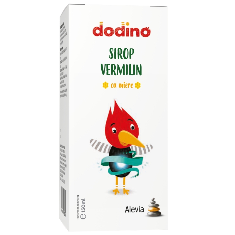 Sirop vermilin Dodino, 150 ml, Alevia